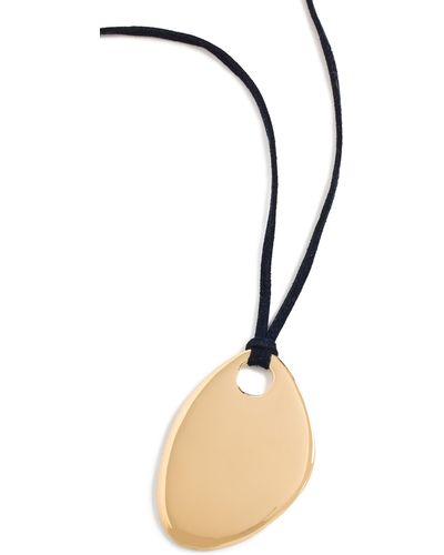 Soko Sabi Drop Pendant Necklace - Black