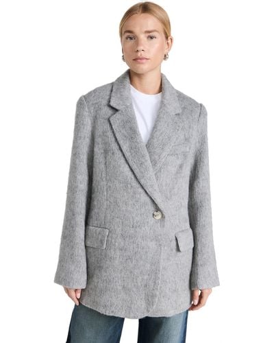 Astr Kindra Coat - Grey