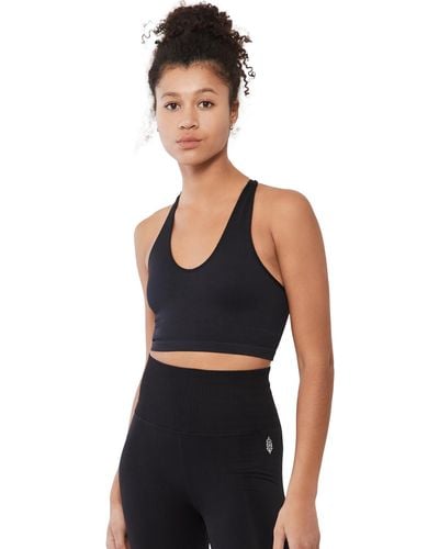Fp Movement Fp Oveent Free Throw Crop Top Back - Black