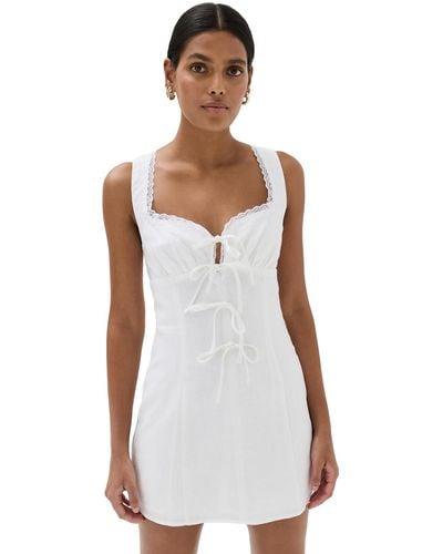 Reformation Reia Dress 1 - White