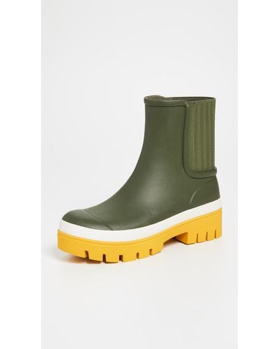 Tory Burch Foul Weather Ankle Boot - Green