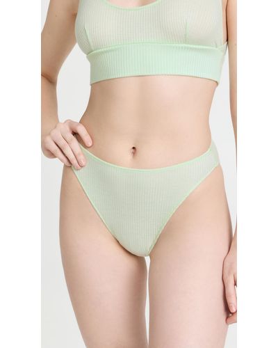 Only Hearts Featherweight Rib High Cut Briefs - Multicolour