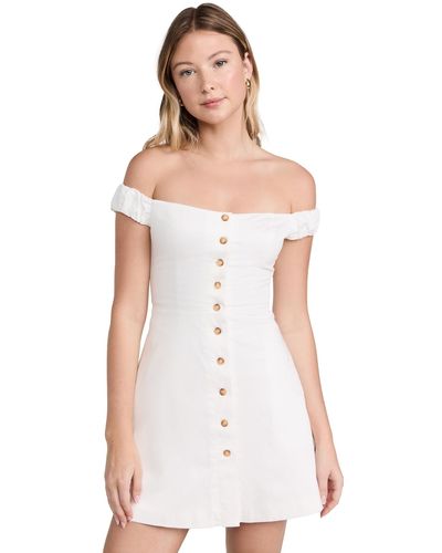 FAVORITE DAUGHTER The Lovesick Mini Dress - White