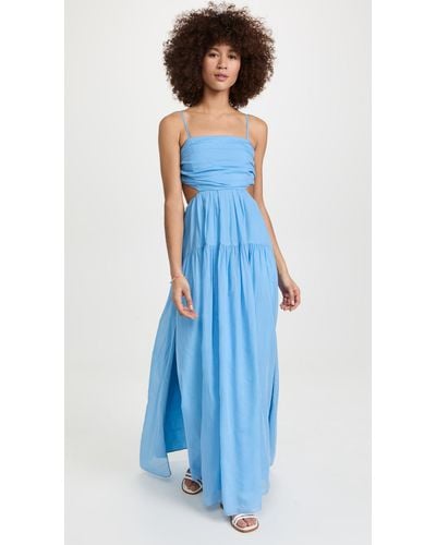 Rebecca Taylor Wrap Dress - Blue