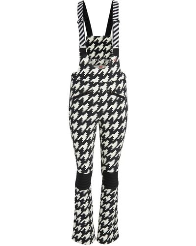 Perfect Moment Perfect Oent Isoa Racing Print Pant Back/snow White Houndstooth X