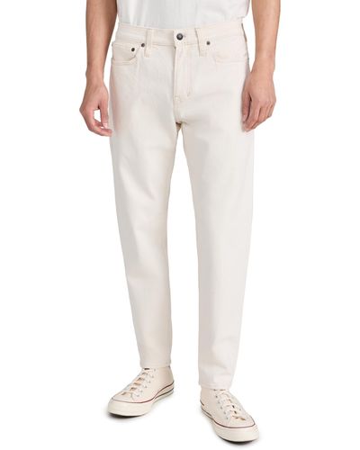 Madewell Relaxed Taper Jeans In - White