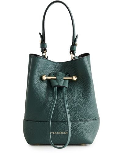 Strathberry Lana Osette Bag Grain Leather - Green