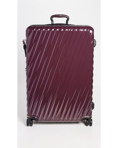 Tumi 19 Degree Extended Trip Expandable 4 Wheel Packing Suitcase - Purple