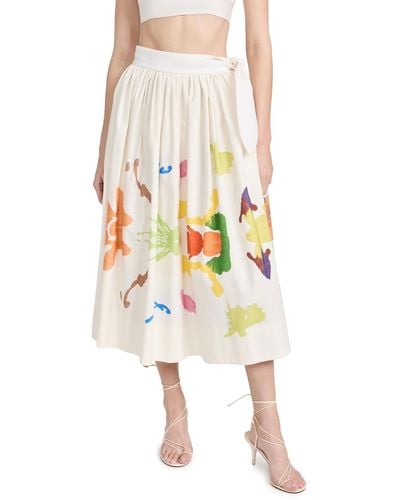 Rosie Assoulin Tie Skirt - Multicolor