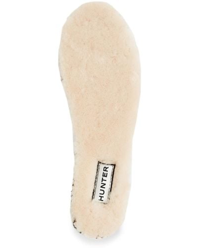 HUNTER Luxury Shearling Insoles - White