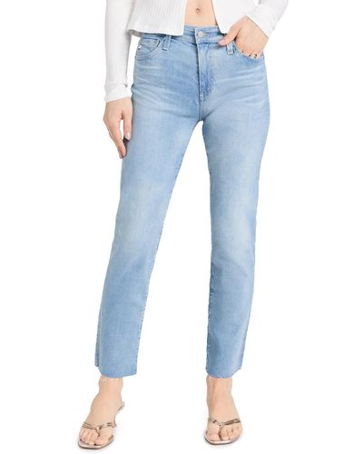 AG Jeans Mari Crop Jeans Years Looking Glass - Blue