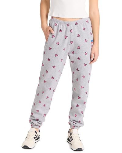 Kule Kue The A Over Heart Weatpant - White