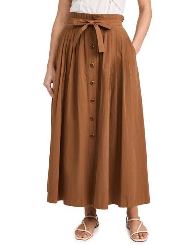 The Great The Treeline Skirt - Brown
