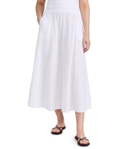 Xirena Deon Gauze Skirt - White