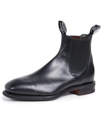 R.M.Williams R. M. Williams Comfort Rm Leather Chelsea Boots - Black