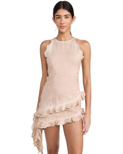 Rococo Sand Short Dress - Pink