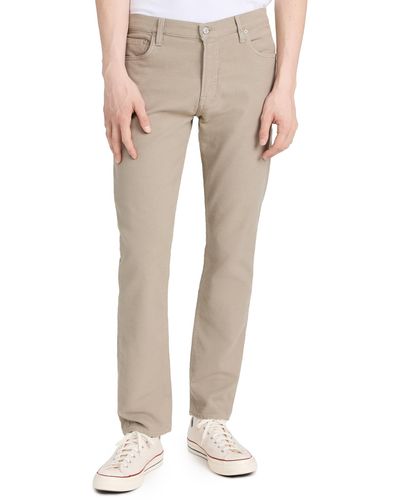 Citizens of Humanity Adler Slim Stretch Terry Jeans - Natural