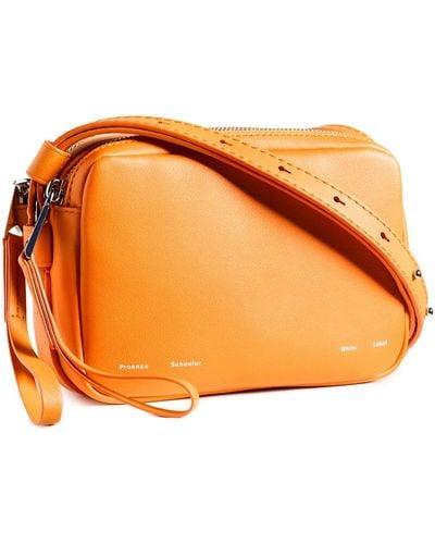 Proenza Schouler Watts Leather Camera Bag - Orange