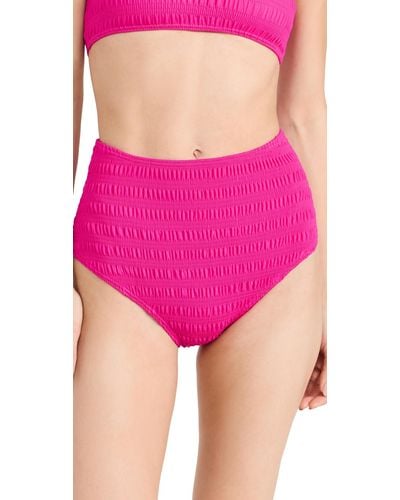 Sea Core Socked Bikini Bottos - Pink
