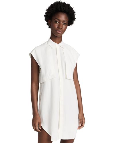 K.ngsley K. Ngsley Nes Shirt Dress - White
