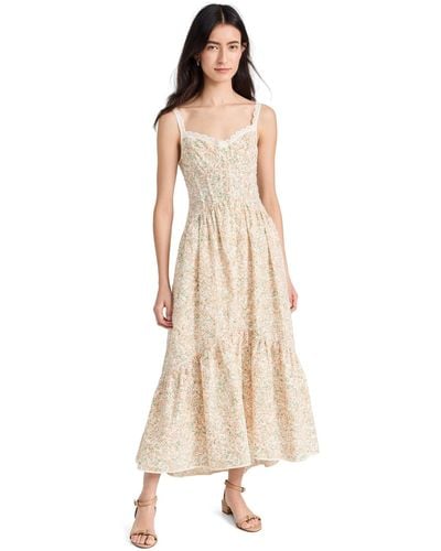 Astr Astr The Abe Yaia Dress - Natural