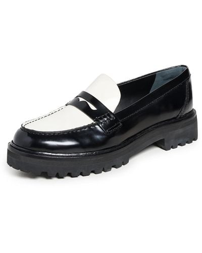 Reformation Agathea Chunky Loafers - Black