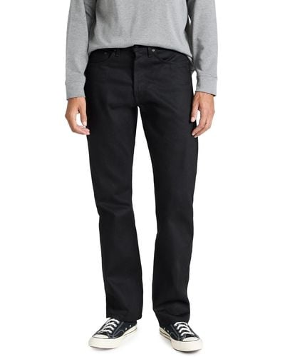 Naked & Famous True Guy - Solid Selvedge Jeans - Black