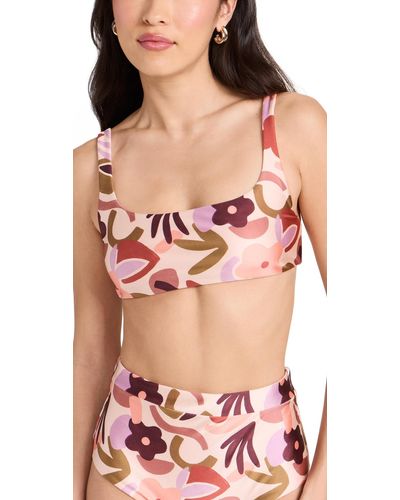 MINKPINK Inkpink Rayssa Bikini Top Kidut Pink Fora
