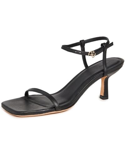 Anine Bing Invisible Sandals - Black