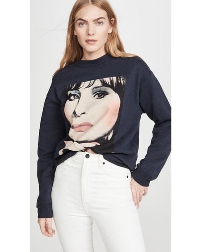 COACH X Richard Bernstein Sweatshirt With Barbra Streisand - Grey