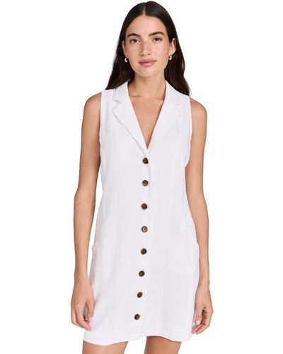 Le Jean Georgia Dress - White