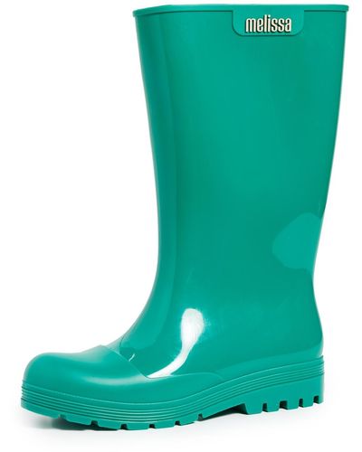 Melissa Welly Boots - Green