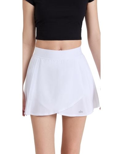 Alo Yoga, Match Point Tennis Skirt - White