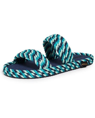 Bohonomad Tokyo Rope Sandals - Blue