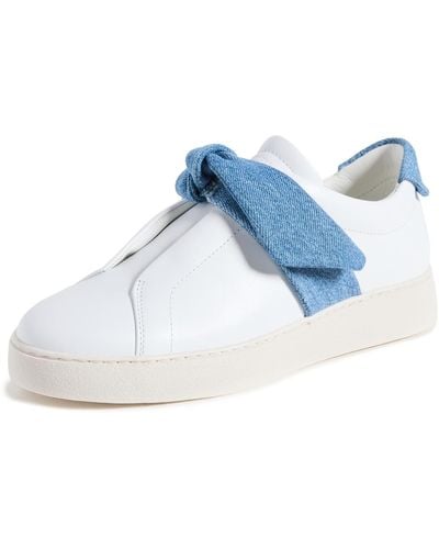 Alexandre Birman Asymmetric Clarita Sneakers Denim - Blue