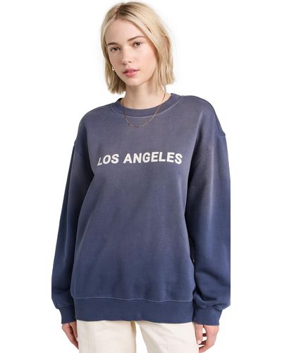 Z Supply Syd City Los Angeles Sweatshirt - Blue