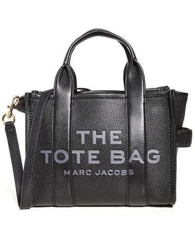Marc Jacobs The Leather Small Tote Bag - Black