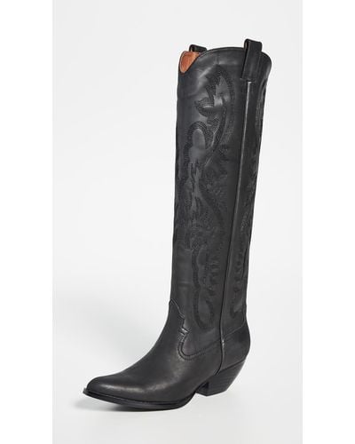 Jeffrey Campbell Calvera Western Boots - Black