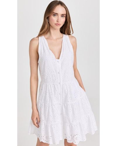 Splendid Birdie Eyelet Dress - White