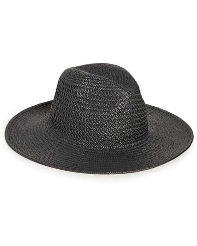 Hat Attack Vented Luxe Packable Hat - Black