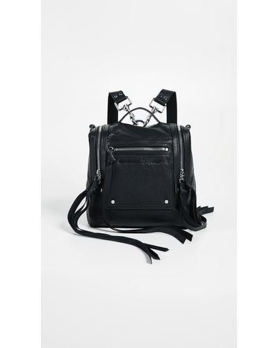 McQ Mini Convertible Box Backpack - Black