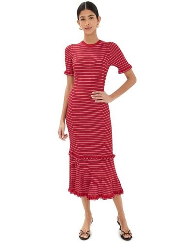 Altuzarra Delpini Dress - Red