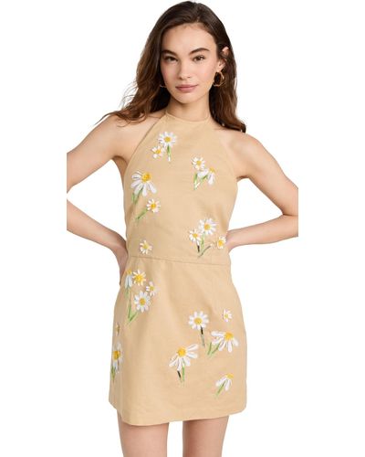 BERNADETTE Delilah Mini Dress - Natural