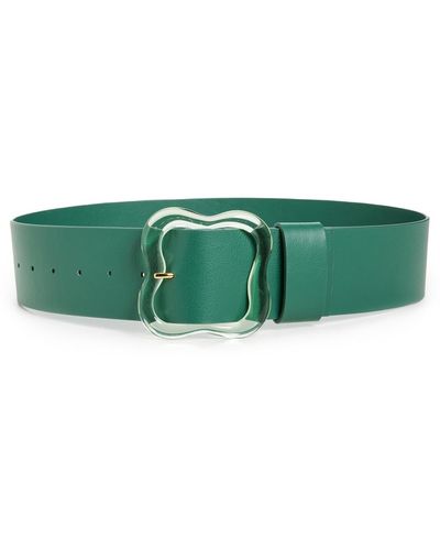 Lizzie Fortunato Florence Belt In Dark Eerald - Green