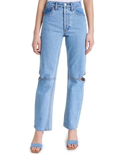 Still Here Cowgirl Jeans In - Blue