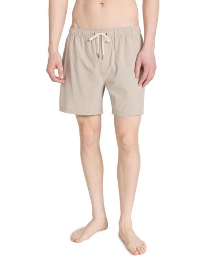 Fair Harbor The One 6" Shorts Lined - Natural