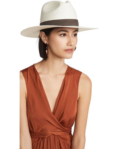 Janessa Leone Janea Leone Packable Marcell Hort Brimmed Fedora - Multicolor