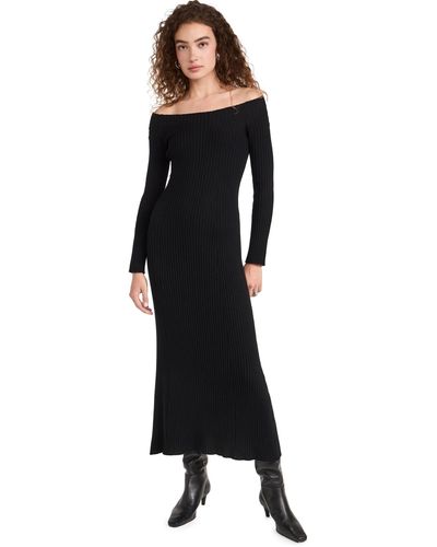 Lisa Yang Marvin Cashmere Dress - Black