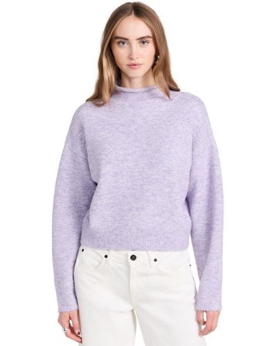 Line & Dot Lila Sweater - Purple