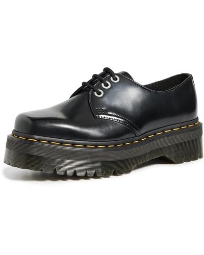 Dr. Martens 1461 Quad Squared Oxford Shoes - Black